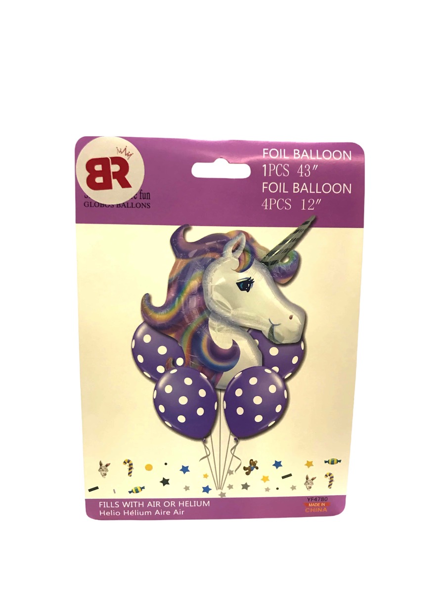 Set De Globo Unicornio 4780