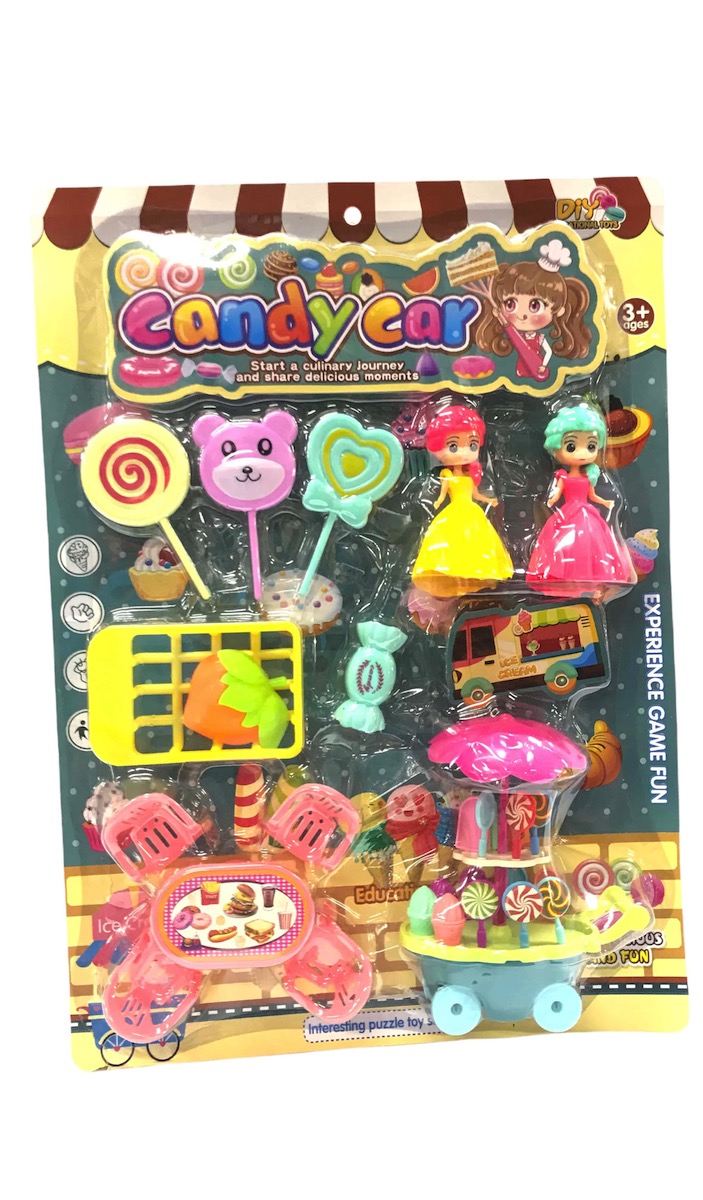 Set De Carrito de Dulces
