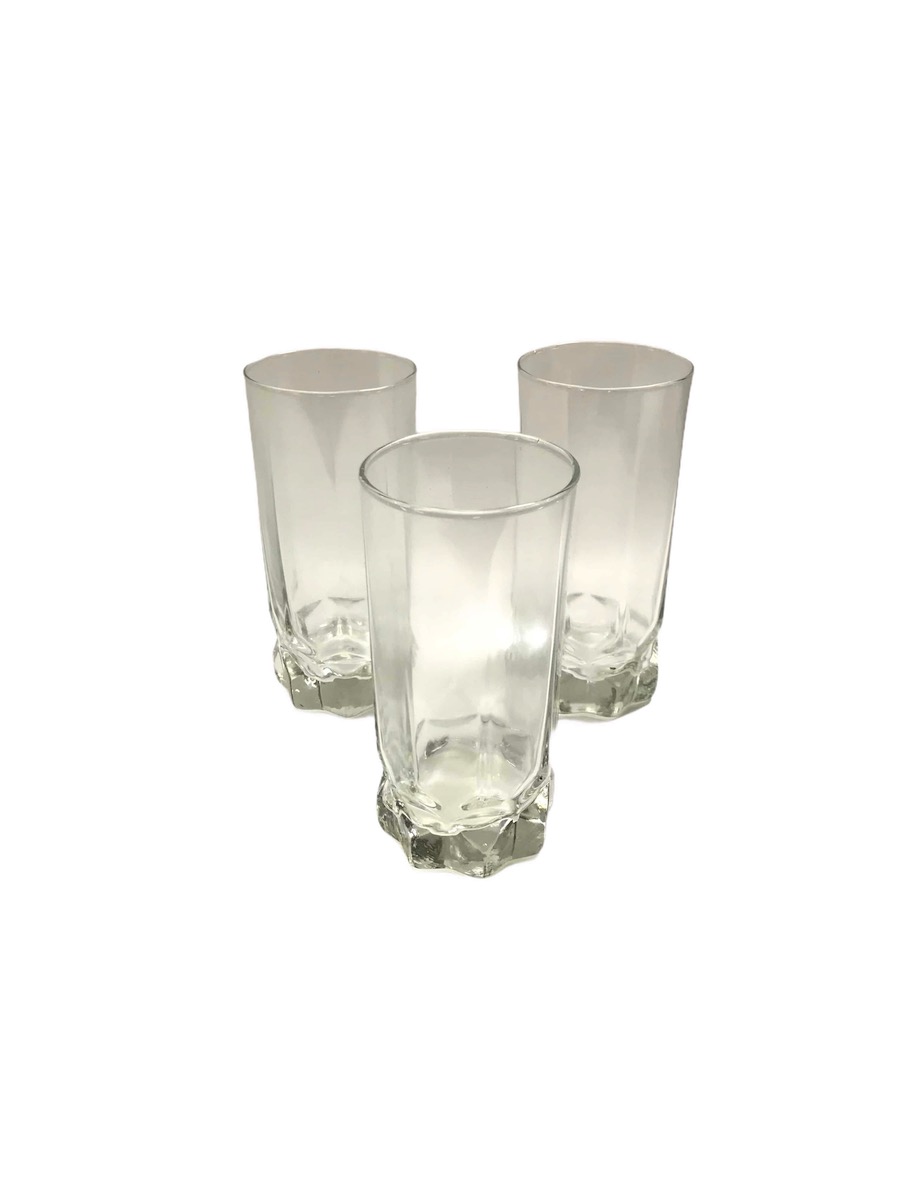 Elegantes vasos de cristal - Bazar San Juan SA