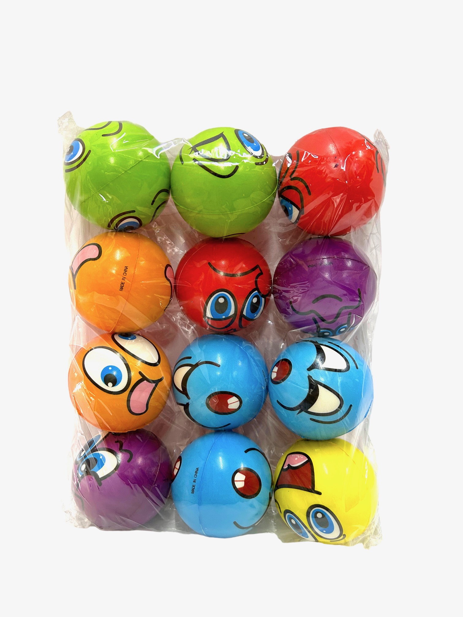 Pelota PU Antiestres Emoji BQ1-10 - Imagen 2