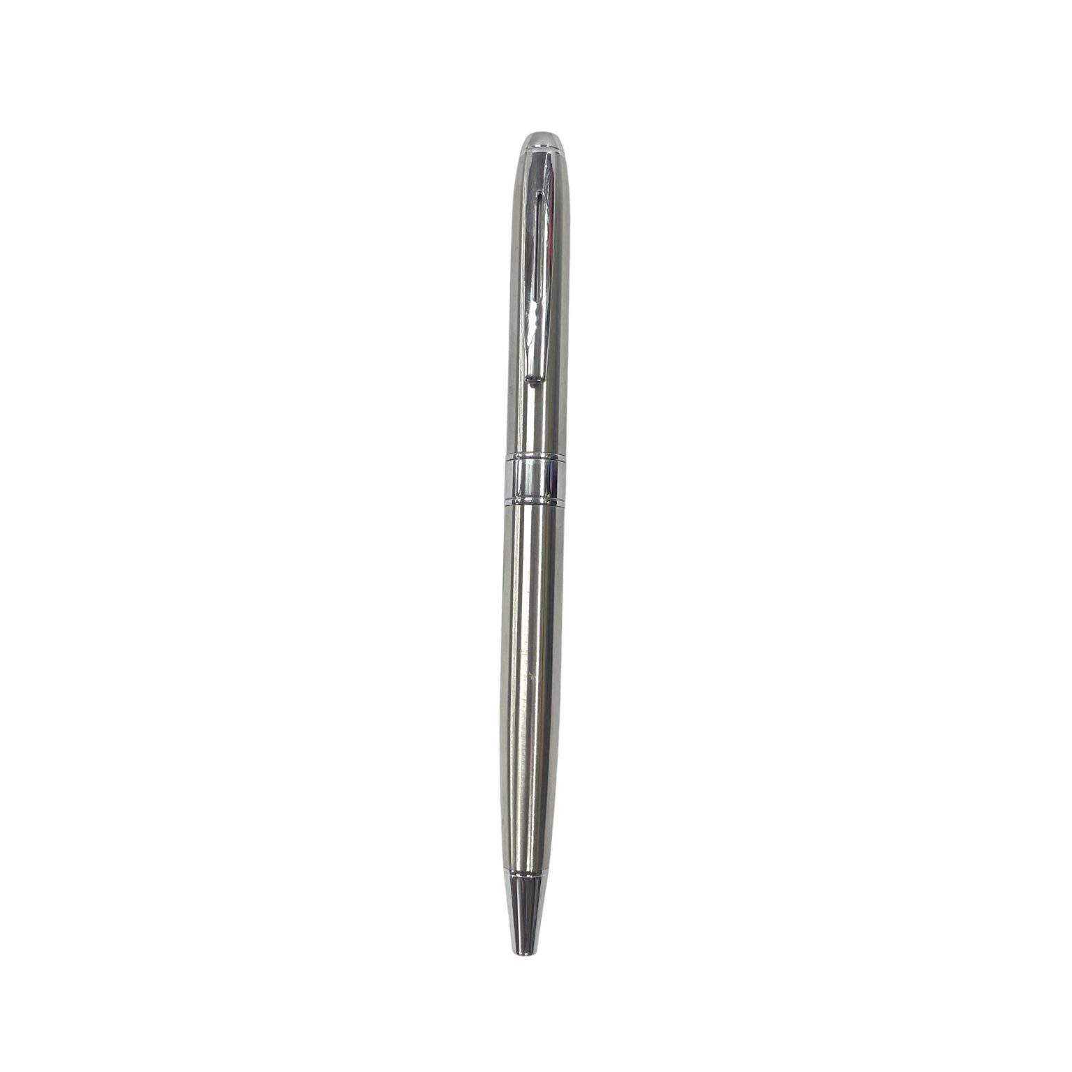 BOLÍGRAFO LOGO PLATA NEGRO - Inalde