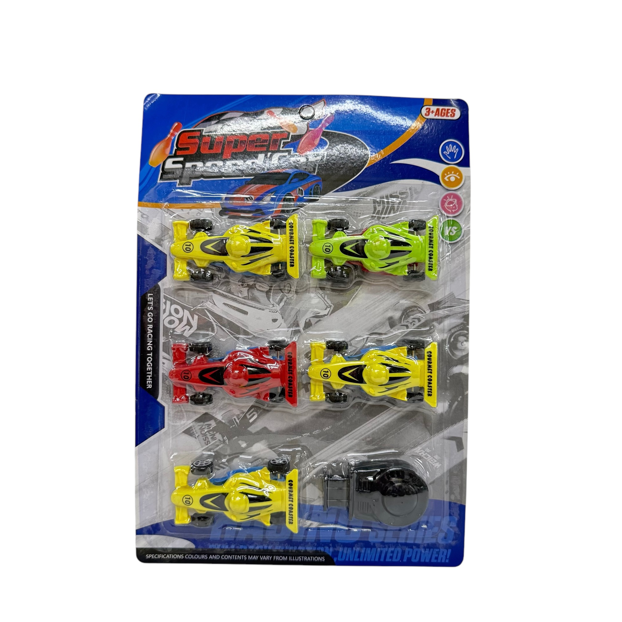 Set De Carro De Carrera 324-9