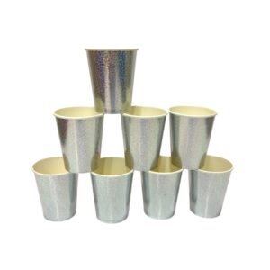 Vaso 9 Onzas Plateado SLG-V9