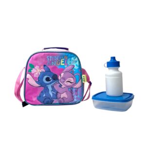 Lonchera Termica Stitch y Angel STI-LA953