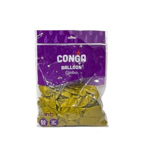 Vejiga Metalizada Dorado GL-38