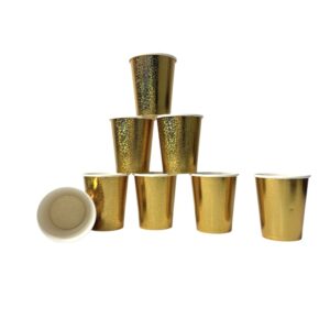 Vaso 9 Onzas Dorado GOLDG-V9