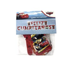 Banner Feliz Cumpleaños Cars C4-L004