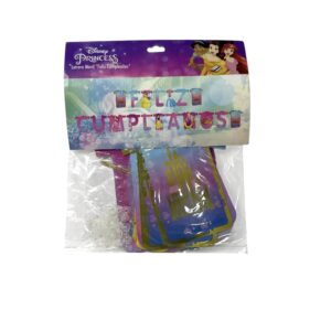 Banner Feliz Cumpleaños Princesas PR3-L004