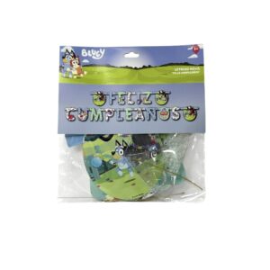 Banner Feliz Cumpleaños Bluey BLU-L004