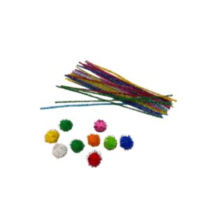 Limpia Pipa Brillo + Pom Pom MT004