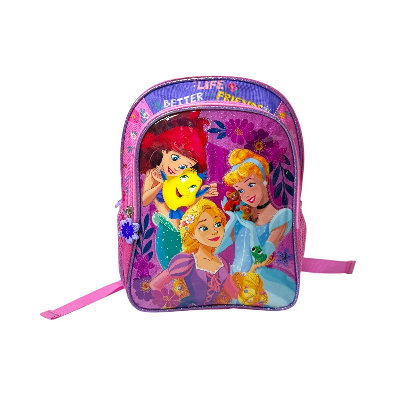 Princesa Disney Mochila 12" con 2 Compartimientos PR-B573