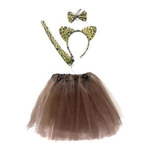 Set De Tutu Leopardo 1452-31