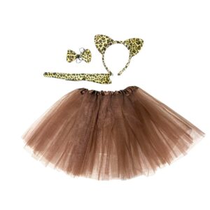 Set De Tutu Leopardo 1452-31