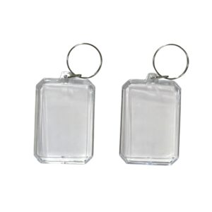 Llavero Acrilico Rectangular